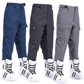 Slidinėjimo kelnės Vyriškos, moteriškos, neperšlampamos, vėjui atsparios slidinėjimo kelnės vyrams, moterims, žiemai lauke, šiltos, kvėpuojančios slidinėjimo snieglenčių kelnės