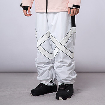 2022 Χειμερινό νέο παντελόνι σκι Γυναικείες φόρμες υπαίθριων αθλητικών αντιανεμικό κοστούμι σνόουμπορντ Γυναικείο αδιάβροχο παντελόνι Ζεστό παντελόνι χιονιού
