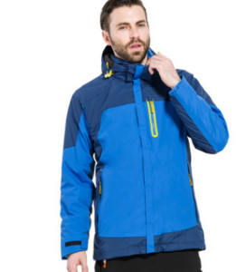 Vandeniui atspari lauko vyriška dviejų dalių vilnos alpinizmo striukė trys viename