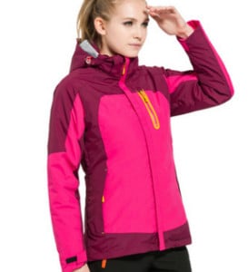 Vandeniui atspari lauko vyriška dviejų dalių vilnos alpinizmo striukė trys viename