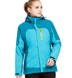 Vandeniui atspari lauko vyriška dviejų dalių vilnos alpinizmo striukė trys viename