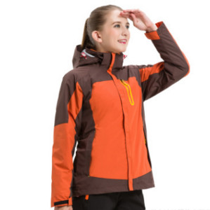 Vandeniui atspari lauko vyriška dviejų dalių vilnos alpinizmo striukė trys viename