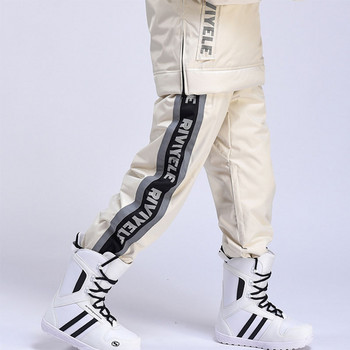 2022 Нови ски панталони Дамски панталони за сноуборд Мъжки гащеризони Ветроустойчиви Водоустойчиви Топли дишащи топлинни зимни панталони Снежни дрехи