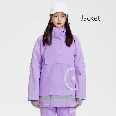 Nauji Slidinėjimo kostiumai Moteriški Snieglentės Striukės Šiltos Slidinėjimo Striukės Megztinės Viršūnės Neperšlampamos Slidinėjimo striukės Drabužiai Sušildo