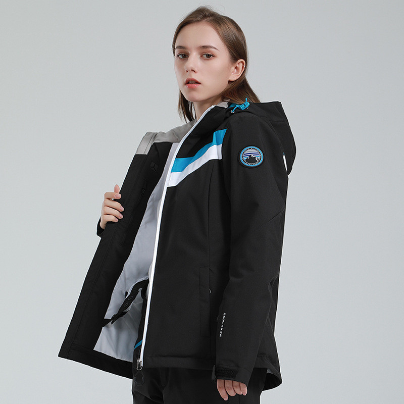 Žieminis slidinėjimo kostiumas Moteriška slidinėjimo striukė vandeniui atspari sportinė snieglenčių striukė šilta 2022 m. vėjui atspari moteriška nauja lauko slidinėjimo sniego paltas