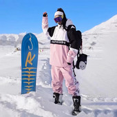 2023 Skijaško odijelo OVERSIZE Široka hip-hop verzija Skijaško odijelo Odijelo s jednom daskom Dvostruka daska Žensko muško vodootporno odijelo za snijeg