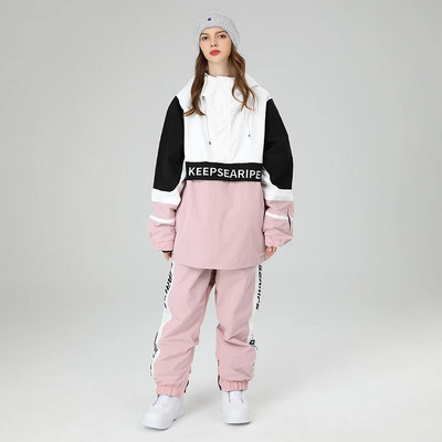 2023 Skijaško odijelo OVERSIZE Široka hip-hop verzija Skijaško odijelo Odijelo s jednom daskom Dvostruka daska Žensko muško vodootporno odijelo za snijeg