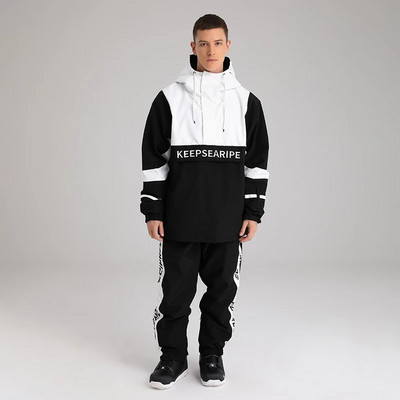 2023 Skijaško odijelo OVERSIZE Široka hip-hop verzija Skijaško odijelo Odijelo s jednom daskom Dvostruka daska Žensko muško vodootporno odijelo za snijeg