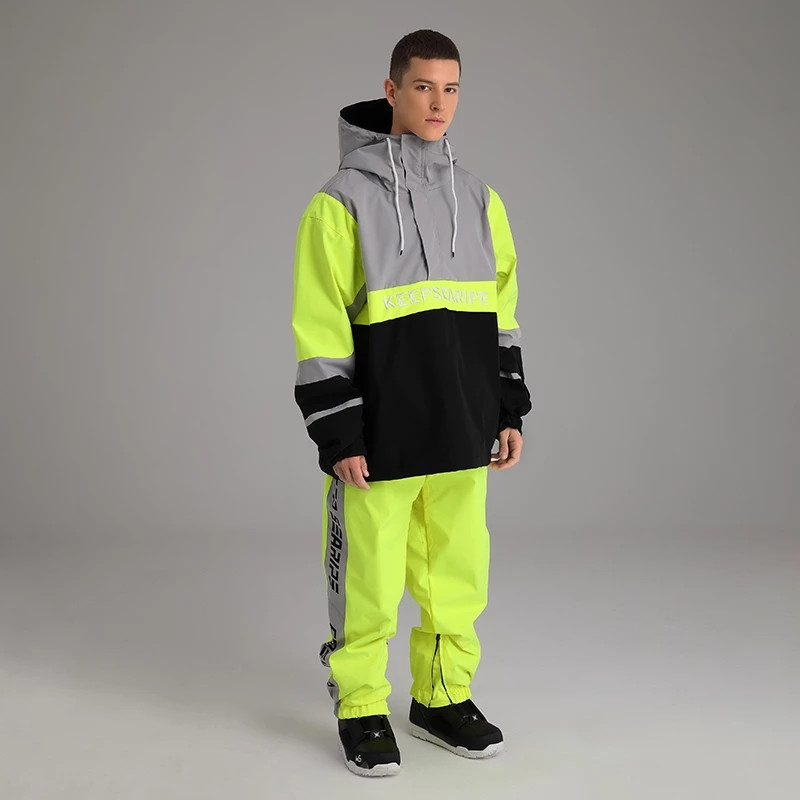 2023 Skijaško odijelo OVERSIZE Široka hip-hop verzija Skijaško odijelo Odijelo s jednom daskom Dvostruka daska Žensko muško vodootporno odijelo za snijeg
