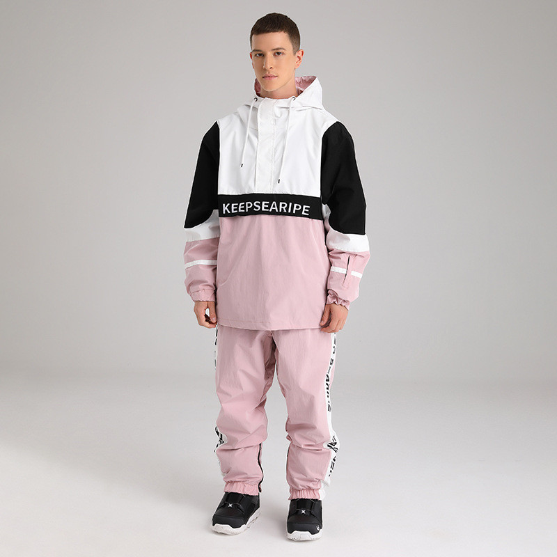 2023 Skijaško odijelo OVERSIZE Široka hip-hop verzija Skijaško odijelo Odijelo s jednom daskom Dvostruka daska Žensko muško vodootporno odijelo za snijeg