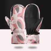 Moteriškos slidinėjimo pirštinės, dviračių sportas, bėgimas, bėgimas, snieglenčių sportas