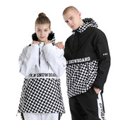 Megztinis Moteriškas arba Vyriškas žiemos apranga ledinis sniego kostiumas komplektai snieglenčių sportui Drabužiai vandeniui atsparūs šilti kostiumai slidinėjimo striukės ir kelnės