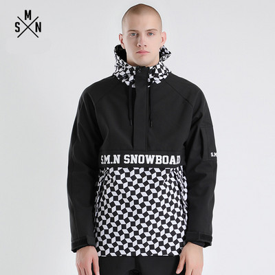 Megztinis Moteriškas arba Vyriškas žiemos apranga ledinis sniego kostiumas komplektai snieglenčių sportui Drabužiai vandeniui atsparūs šilti kostiumai slidinėjimo striukės ir kelnės