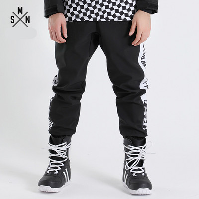 Megztinis Moteriškas arba Vyriškas žiemos apranga ledinis sniego kostiumas komplektai snieglenčių sportui Drabužiai vandeniui atsparūs šilti kostiumai slidinėjimo striukės ir kelnės