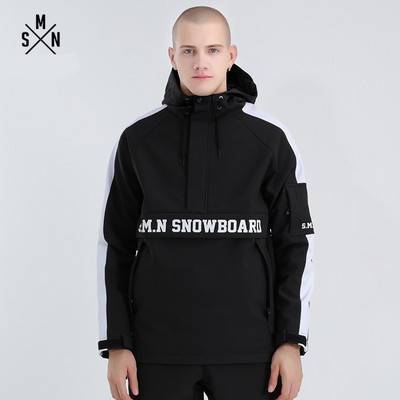 Megztinis Moteriškas arba Vyriškas žiemos apranga ledinis sniego kostiumas komplektai snieglenčių sportui Drabužiai vandeniui atsparūs šilti kostiumai slidinėjimo striukės ir kelnės