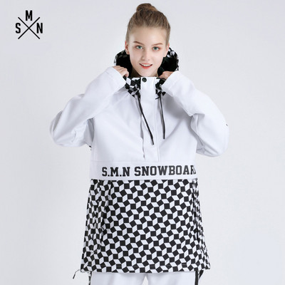 Megztinis Moteriškas arba Vyriškas žiemos apranga ledinis sniego kostiumas komplektai snieglenčių sportui Drabužiai vandeniui atsparūs šilti kostiumai slidinėjimo striukės ir kelnės