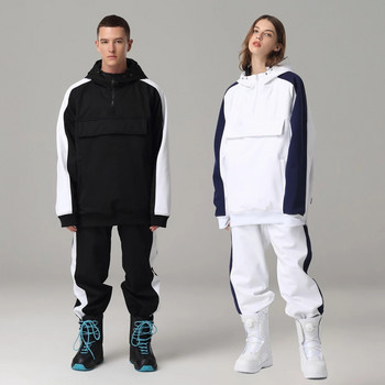 Νέες φόρμες σκι 2022 Ανδρικά γυναικεία μπλουζάκια παντελόνια Αδιάβροχα αντιανεμικά αναπνέοντα Ζεστά μπουφάν Snowboard Ολόσωμες φόρμες σετ σκι Παντελόνια χιονιού