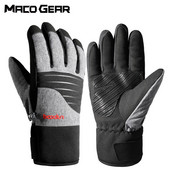 Žieminės itin lengvos slidinėjimo pirštinės, liečiamas ekranas, snieglenčių sportas, šiltas, neperšlampamas, atsparus vėjui, motociklas, dviračių sportas, sniego pirštinės vyrams, moterims