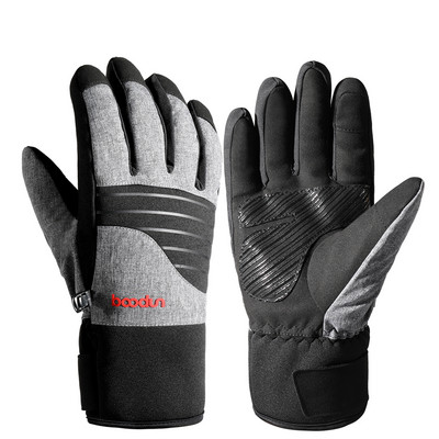 Žieminės itin lengvos slidinėjimo pirštinės, liečiamas ekranas, snieglenčių sportas, šiltas, neperšlampamas, atsparus vėjui, motociklas, dviračių sportas, sniego pirštinės vyrams, moterims