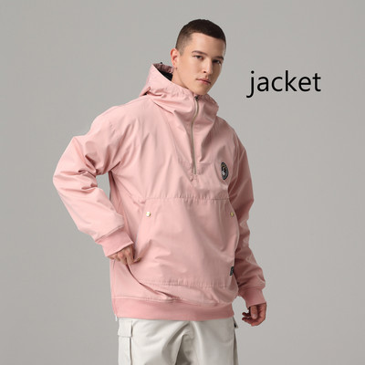 Naujas paltas, 2022 m. slidinėjimo striukė, moteriška vyriška lauko sportinė snieglenčių kostiumėlis, atsparus vėjui, vandeniui atsparus žieminis laisvas viršutinis slidinėjimo kostiumas su gobtuvu