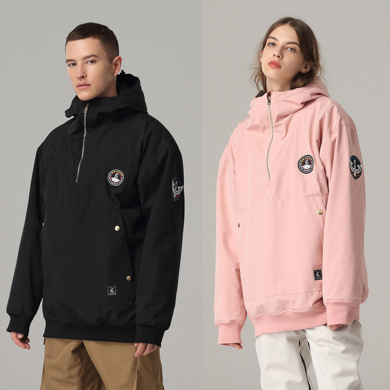 Naujas paltas, 2022 m. slidinėjimo striukė, moteriška vyriška lauko sportinė snieglenčių kostiumėlis, atsparus vėjui, vandeniui atsparus žieminis laisvas viršutinis slidinėjimo kostiumas su gobtuvu