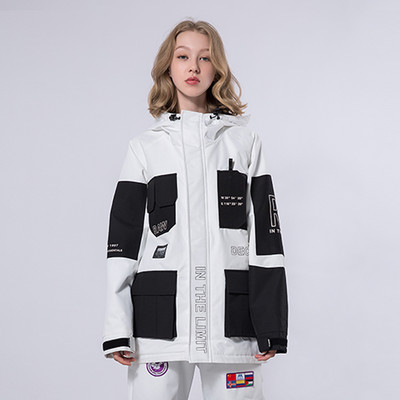 Jachetă de schi pentru bărbați și femei, iarna 2022, la modă, roz, impermeabilă, caldă, rece, purtabilă, în aer liber, pentru zăpadă, snowboard, modele de cuplu.