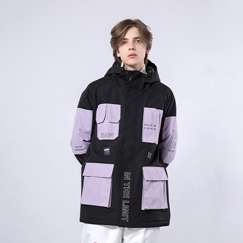 Jachetă de schi pentru bărbați și femei, iarna 2022, la modă, roz, impermeabilă, caldă, rece, purtabilă, în aer liber, pentru zăpadă, snowboard, modele de cuplu.