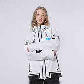 Nauja įrankių slidinėjimo striukė Moterų žiemos lauko laipiojimas snieglente Stovyklavimas storėjantis šiltas, atsparus vėjui ir vandeniui atsparus snieglenčių paltai