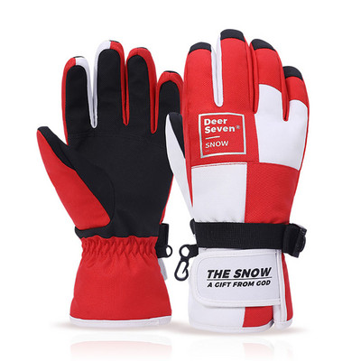 Loogdeel noi mănuși de schi snowboard pentru copii adulți ecran tactil anti-alunecare impermeabilă copii femei bărbați iarnă mănuși de zăpadă calde