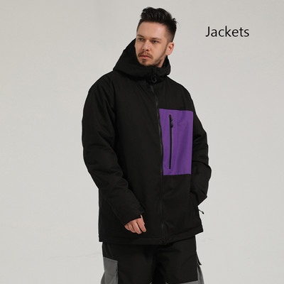 2022 m. žiema Naujos viršūnės Slidinėjimo striukės Moteriškos lauko sportinės snieglenčių striukės Vyriškos, atsparios vėjui ir vandeniui, slidinėjimo kostiumai, šilti drabužiai.