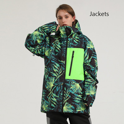 2022 m. žiema Naujos viršūnės Slidinėjimo striukės Moteriškos lauko sportinės snieglenčių striukės Vyriškos, atsparios vėjui ir vandeniui, slidinėjimo kostiumai, šilti drabužiai.