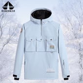 2022 m. Nauja tendencija slidinėjimo džemperis, atsparus vėjui, vandeniui atsparus žieminis vyriškas ir moteriškas striukė Lauko fanera jojimo drabužiai, slidinėjimo kostiumas moterims