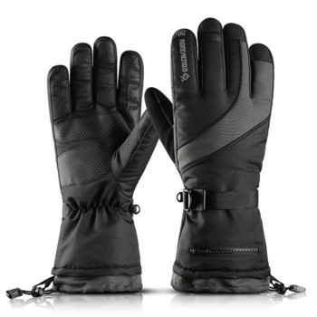 Зимни ски ръкавици Мъже Жени Термични поларени ръкавици за сноуборд Сензорен екран Водоустойчиви топли ръкавици за ски, кънки Ridin