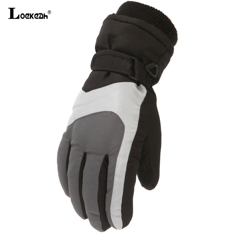 8–13 metų vaikams vilnos dviračių snieglenčių pirštinės berniukams mergaitėms vaikams atsparios vandeniui slidinėjimo pirštinės lauke žiemos šiltos sniego pirštinės