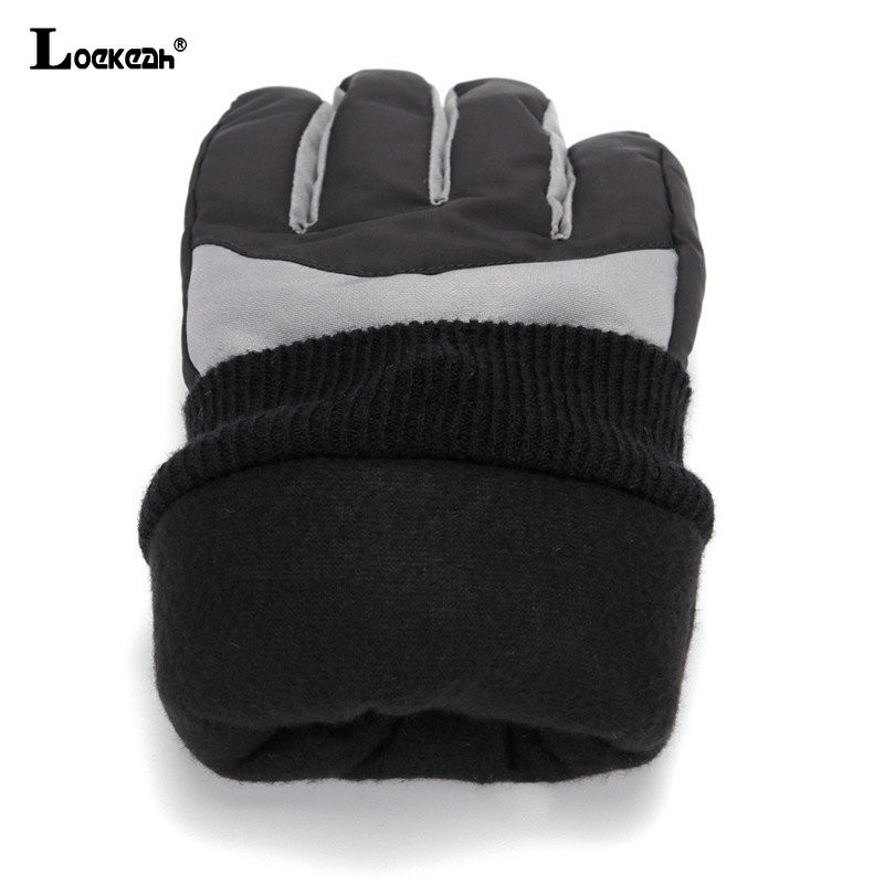 8–13 metų vaikams vilnos dviračių snieglenčių pirštinės berniukams mergaitėms vaikams atsparios vandeniui slidinėjimo pirštinės lauke žiemos šiltos sniego pirštinės