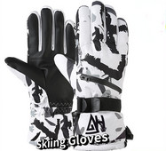 Vyrai, moterys, žieminės slidinėjimo pirštinės, slidinėjimo dviratininkų pirštinės Jutiklinis ekranas, vandeniui atsparios dviratininko pirštinės, vyriškos motociklininko, motociklininko, terminės pirštinės