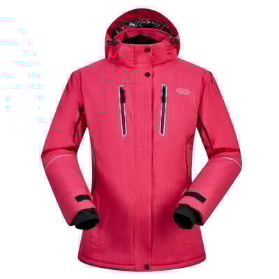 Gamintojas Slidinėjimo striukė Moteriška žiemos stora, vandeniui atspari, vėjui atspari itin šilta moteriška striukė lauke, moteriška slidinėjimo ir snieglenčių striukė