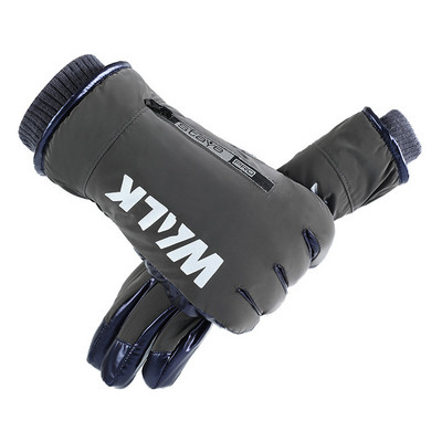 Vyriškos pirštinės, 2021 m. Naujos slidinėjimo pirštinės, atsparios vėjui, vandeniui atstumiantis jutiklinis ekranas, neslystantis aksomas, šiltas pirštinės, moteriškos žiemos