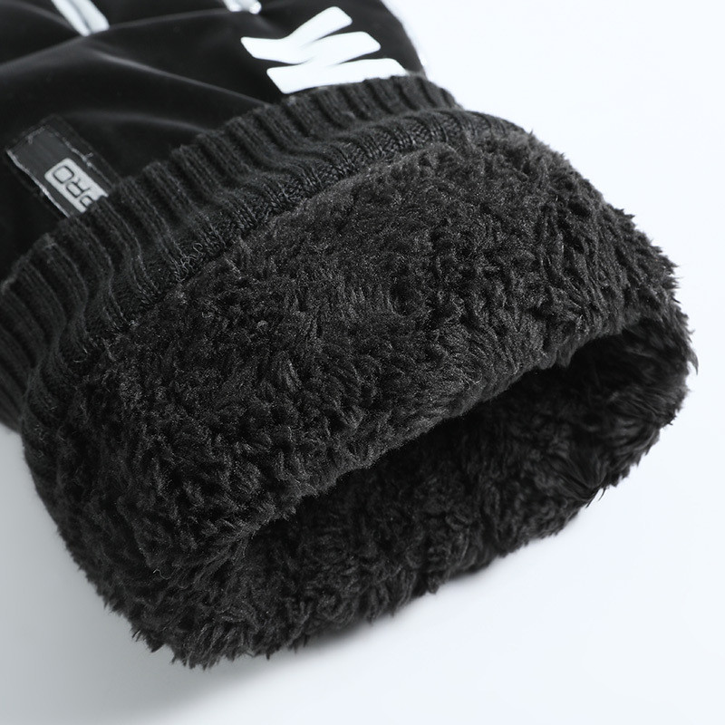 Vyriškos pirštinės, 2021 m. Naujos slidinėjimo pirštinės, atsparios vėjui, vandeniui atstumiantis jutiklinis ekranas, neslystantis aksomas, šiltas pirštinės, moteriškos žiemos