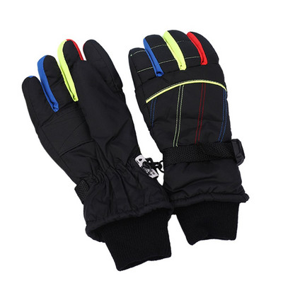 Vaikiškos žieminės slidinėjimo pirštinės 8-15 metų vaikams Mielos animacinės šiltos kumštinės pirštinės Neslidžios, atsparios vėjui ir vandeniui atsparios lauko sporto pirštinės vaikams