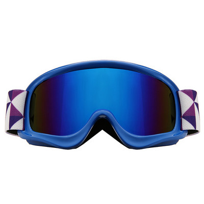 Snieglenčių akiniai nuo blizgesio vaikams Sniego sporto slidinėjimo akiniai vaikams žieminiai vėjui atsparūs UV400 slidinėjimo akiniai berniukams ir mergaitėms nuo rūko