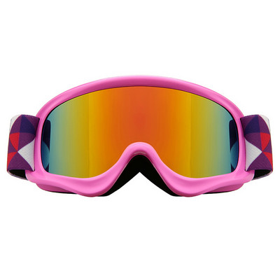 Snieglenčių akiniai nuo blizgesio vaikams Sniego sporto slidinėjimo akiniai vaikams žieminiai vėjui atsparūs UV400 slidinėjimo akiniai berniukams ir mergaitėms nuo rūko