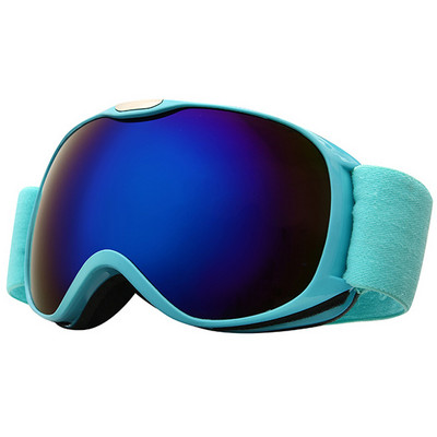 Snieglenčių akiniai Slidinėjimo akiniai vaikams Žieminiai vėjui atsparūs berniukai ir mergaitės UV400 Anti-ras Slidinėjimo akiniai vaikams Sferinis platus matymas