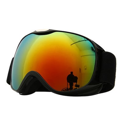 Snieglenčių akiniai Slidinėjimo akiniai vaikams Žieminiai vėjui atsparūs berniukai ir mergaitės UV400 Anti-ras Slidinėjimo akiniai vaikams Sferinis platus matymas