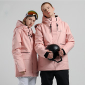 Moteriškos naujos slidinėjimo striukės Vyriškos lauko snieglenčių striukės Neperpučiamos nuo vėjo ir vandeniui atsparios slidinėjimo kostiumai Žieminiai viršūnės Alpinizmo kostiumai Laisvi