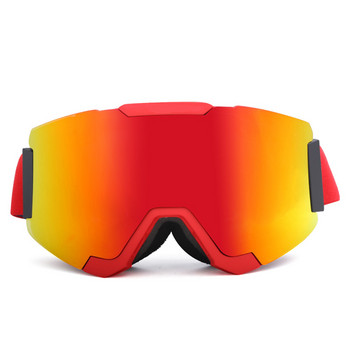 Γυαλιά σκι Χειμερινά γυαλιά Snowmobile Γυαλιά Σκι Γυαλιά Σκι Μαγνητικά υψηλής ευκρίνειας κατά της ομίχλης υπαίθρια σπορ Uv400