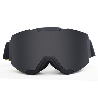 Slidinėjimo akiniai žiemos sniego motociklų akiniai čiuožimo slidinėjimo akiniai Magnetiniai didelės raiškos nuo rasojimo apsaugantys akiniai lauko sportui Uv400