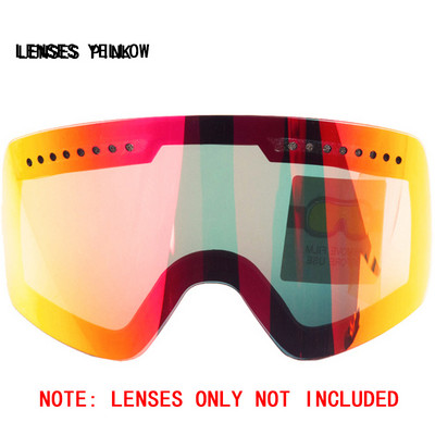 Slidinėjimo snieglenčių akiniai Moteriški Vyriški Slidinėjimo Akiniai Kaukė Apsauginiai Akiniai Suaugusiesiems Dvigubi Sferiniai Veidrodiniai Magnetiniai