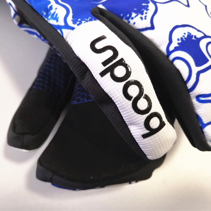 BOODUN Winter Naiste Suusakindad Suusatamine Lumelauakindad Portselanmustriga Veekindlad Lume Uisukindad Soojad Suusatarvikud