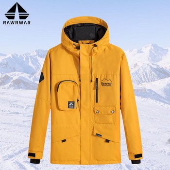 2021 Ski Jacket Γυναικείο Αντιανεμικό Αδιάβροχο Αναπνεύσιμο και Ζεστό Χειμερινό Μπουφάν Ανδρικό Μπουφάν Snowboard Εξατομικευμένο Σχέδιο